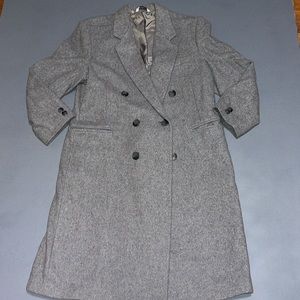 Vintage Falcone Wool Pea Coat Trench made in USA